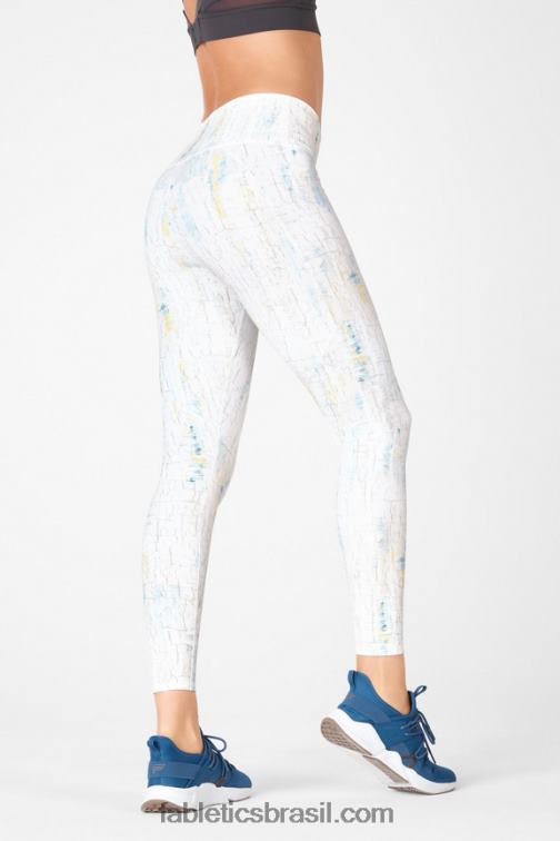 Fabletics crepitação reflexiva 420HR982 define legging cintura alta powerhold 76 mulheres