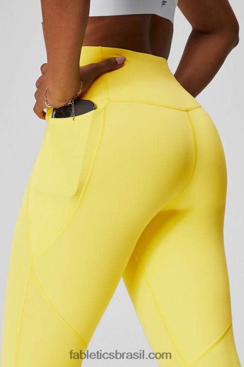 Fabletics dia ensolarado 420HR929 legging oasis pureluxe hw crossover 7/8 mulheres