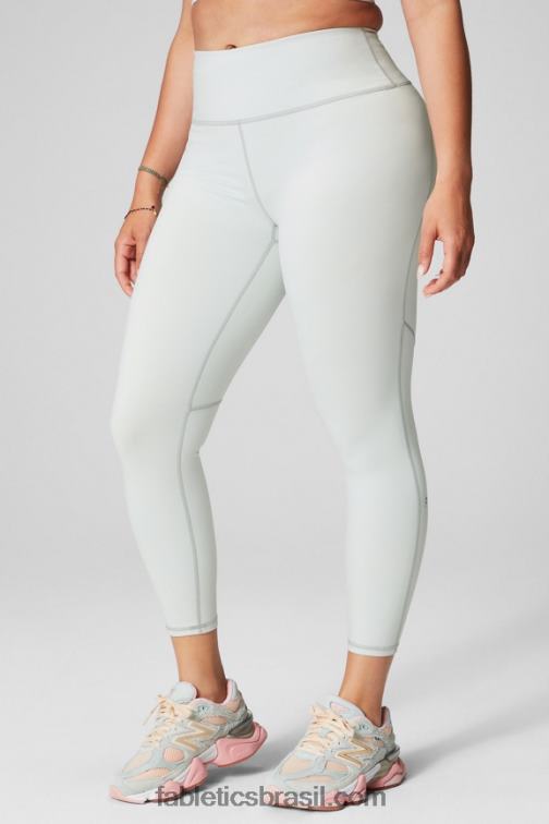 Fabletics escape rosa/logotipo 420HR650 define powerhold cintura alta 7/8 legging 21 mulheres