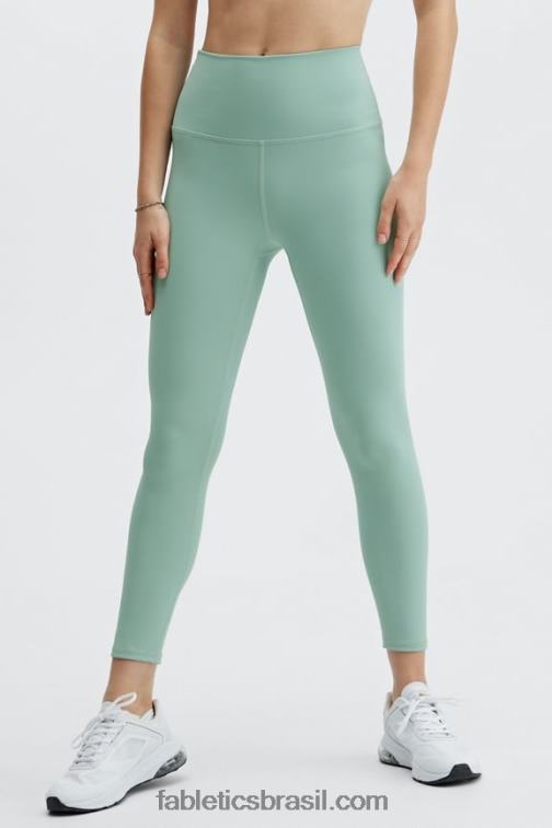 Fabletics espuma do mar 420HR887 legging cintura alta pureluxe ultra 7/8 66 mulheres