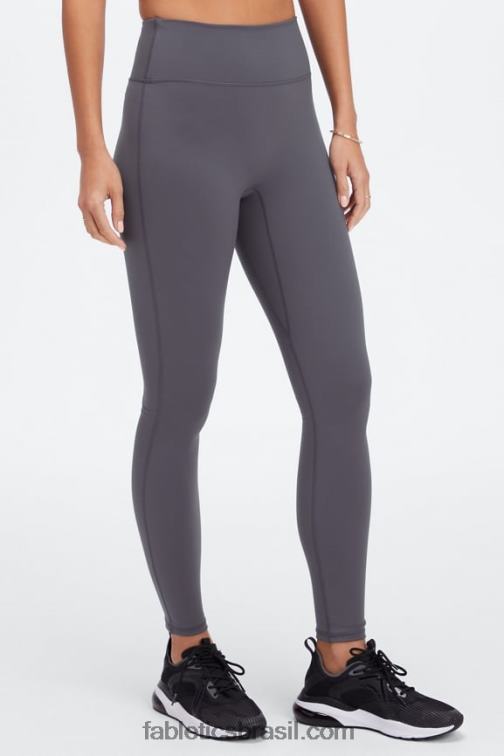 Fabletics estanho 420HR1104 trinity motion365 legging cintura alta 77 mulheres
