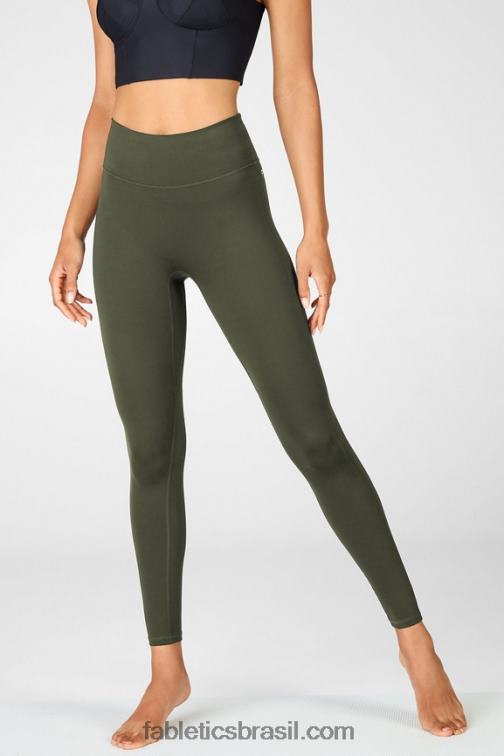 Fabletics exército 420HR1264 qualquer lugar motion365 legging cintura alta 87 mulheres