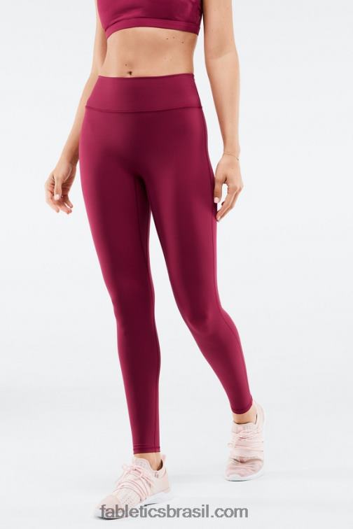 Fabletics explosão de cereja/pó rosa 420HR1125 trinity motion365 legging cintura alta 81 mulheres