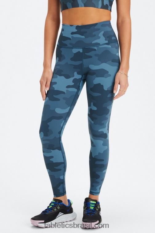 Fabletics fuga da ilha / clube atlético 420HR669 define powerhold cintura alta 7/8 legging 25 mulheres
