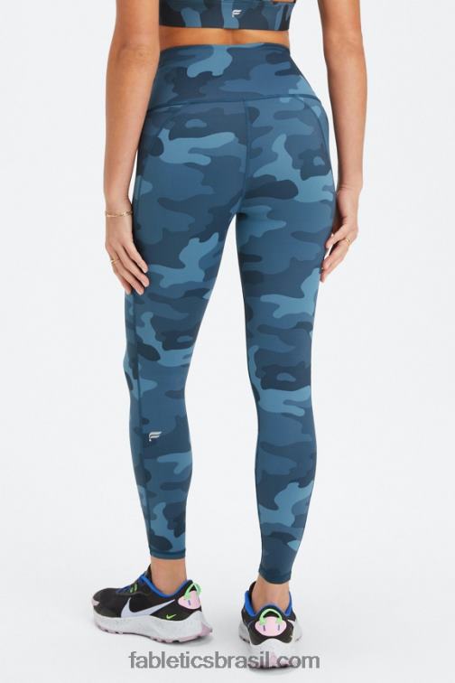 Fabletics fuga da ilha / clube atlético 420HR669 define powerhold cintura alta 7/8 legging 25 mulheres