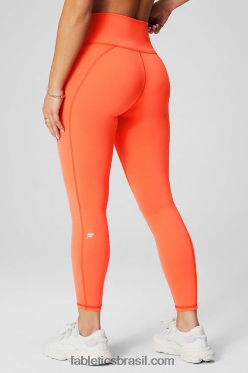 Fabletics garça/deformada 420HR654 define powerhold cintura alta 7/8 legging 22 mulheres
