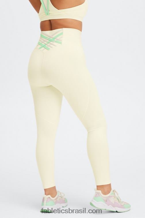 Fabletics garça/multi 420HR855 boost powerhold cintura alta 7/8 legging 61 mulheres