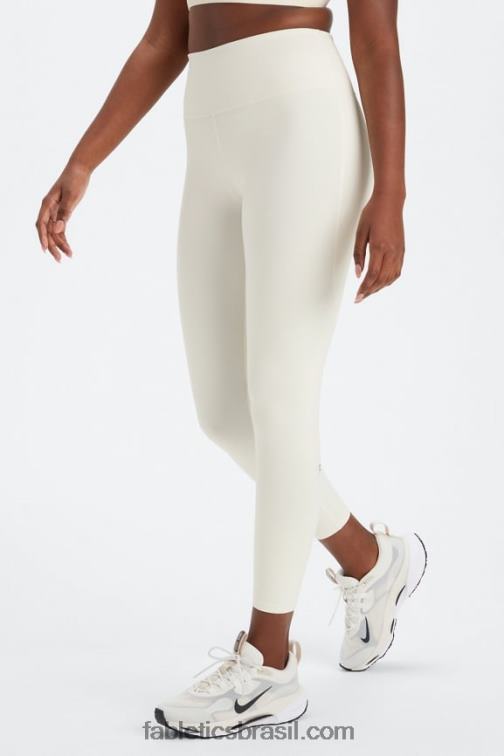 Fabletics garça/ouro 420HR844 legging cintura alta boost powerhold 7/8 59 mulheres