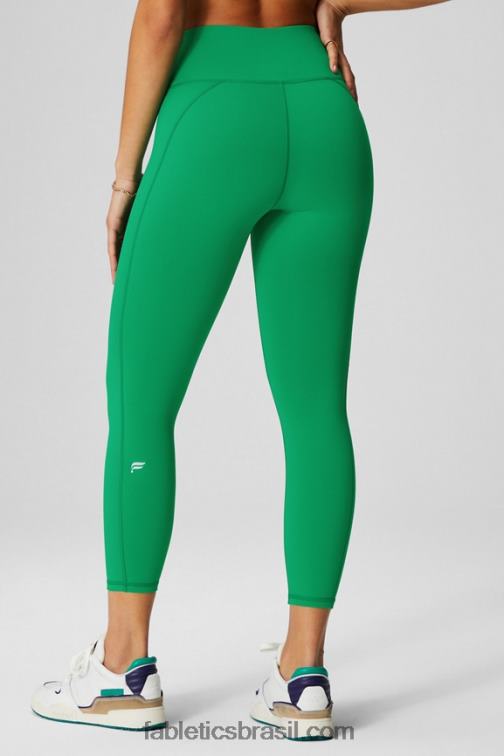 Fabletics grama verde 420HR999 define powerhold capri cintura alta mulheres
