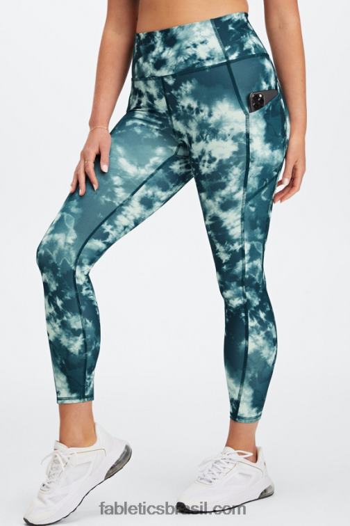Fabletics gruta magma 420HR806 legging oasis pureluxe cintura alta 7/8 52 mulheres