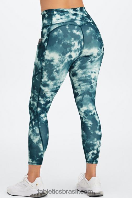 Fabletics gruta magma 420HR806 legging oasis pureluxe cintura alta 7/8 52 mulheres