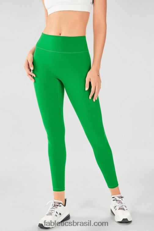 Fabletics kaitoke verde/branco 420HR1165 trinity motion365 legging cintura alta 82 mulheres