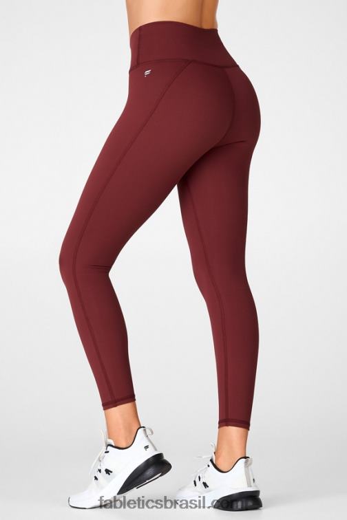 Fabletics logótipo da casca de garça/salgueiro 420HR724 define powerhold cintura alta 7/8 legging 36 mulheres
