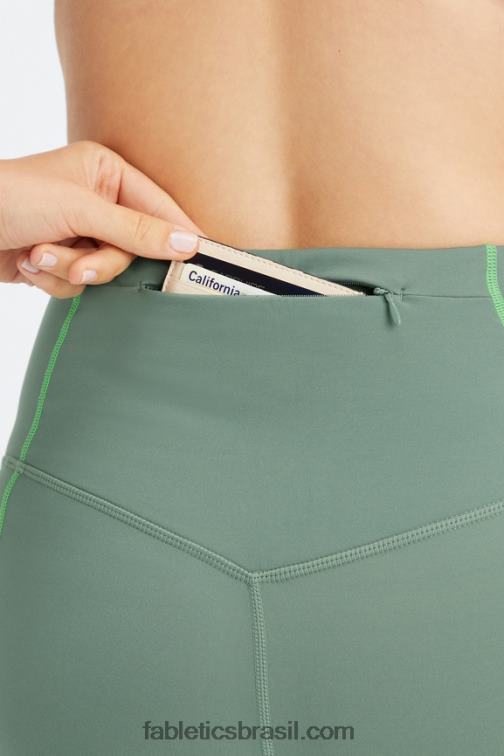 Fabletics maçã verde/azeda fumada 420HR1089 legging utilitária trinity motion365+ hw mulheres