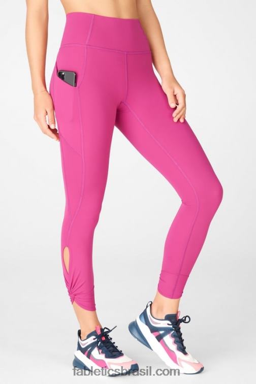 Fabletics muito baga 420HR1147 legging cintura alta twist 7/8 oasis pureluxe mulheres