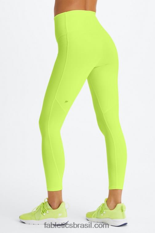 Fabletics néon 420HR882 legging cintura alta pureluxe ultra 7/8 66 mulheres