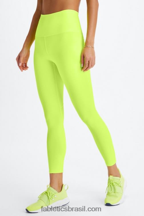 Fabletics néon 420HR882 legging cintura alta pureluxe ultra 7/8 66 mulheres
