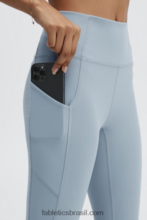 Fabletics nuvem de chuva 420HR821 legging oasis pureluxe cintura alta 7/8 55 mulheres
