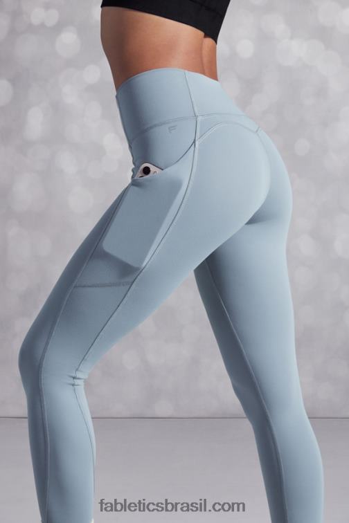 Fabletics nuvem de chuva 420HR821 legging oasis pureluxe cintura alta 7/8 55 mulheres