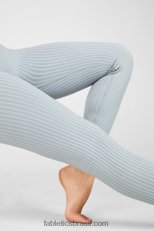 Fabletics nuvem de chuva/cinza ártico 420HR1300 legging cintura alta sem costura mulheres