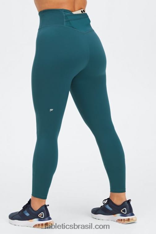 Fabletics onda da meia-noite 420HR1107 trinity motion365 legging cintura alta 78 mulheres