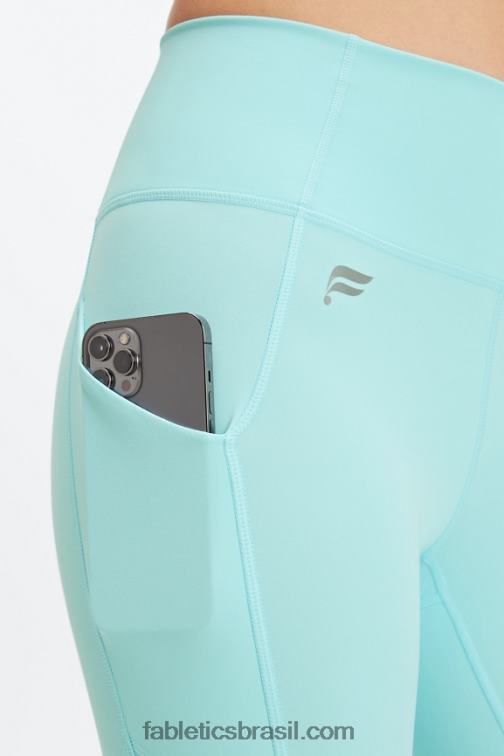 Fabletics onda de cristal 420HR1137 legging cintura alta twist 7/8 oasis pureluxe mulheres