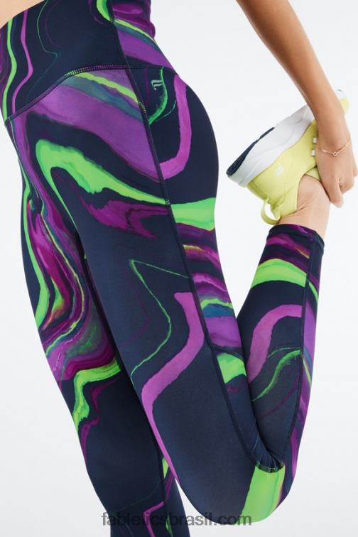 Fabletics onda de neblina 420HR1212 qualquer lugar motion365 legging cintura alta ultra 7/8 mulheres