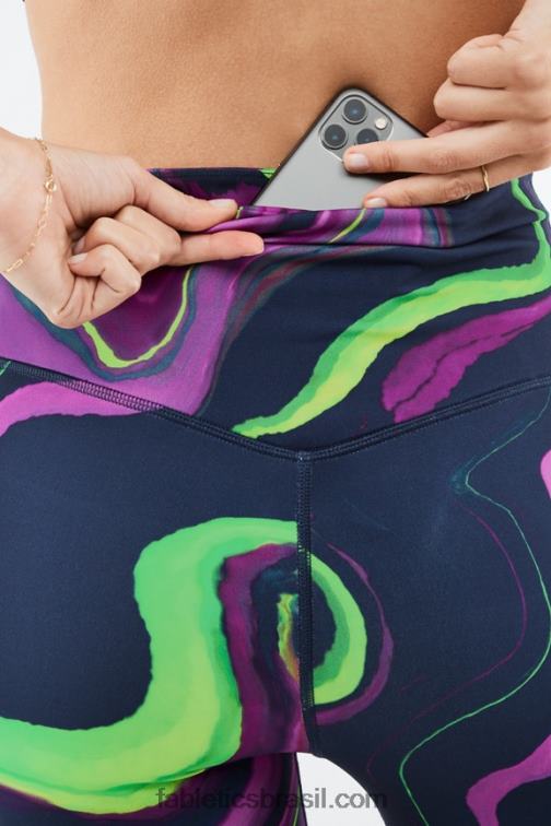 Fabletics onda de neblina 420HR1212 qualquer lugar motion365 legging cintura alta ultra 7/8 mulheres