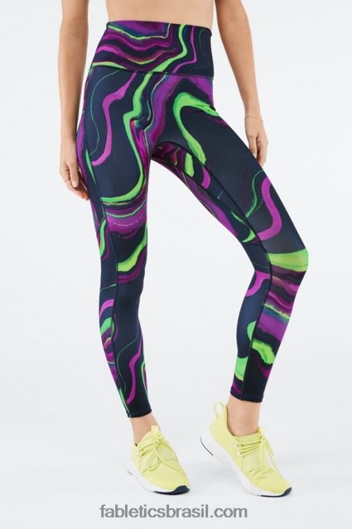 Fabletics onda de neblina 420HR1212 qualquer lugar motion365 legging cintura alta ultra 7/8 mulheres