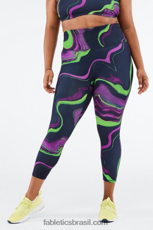 Fabletics onda de neblina 420HR1213 qualquer lugar motion365 legging cintura alta ultra 7/8 mulheres
