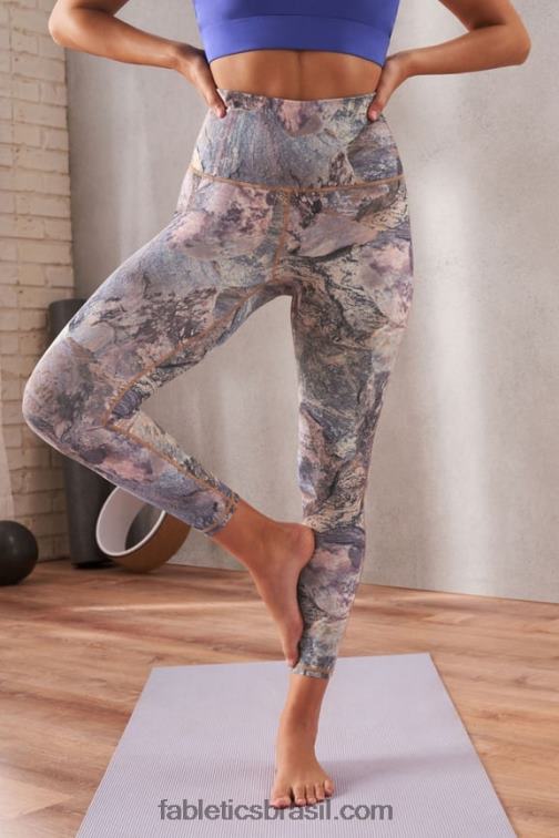 Fabletics orquídea moonrock 420HR1010 definir legging powerhold ultra hw 7/8 mulheres