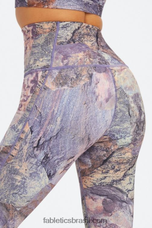 Fabletics orquídea moonrock 420HR1010 definir legging powerhold ultra hw 7/8 mulheres