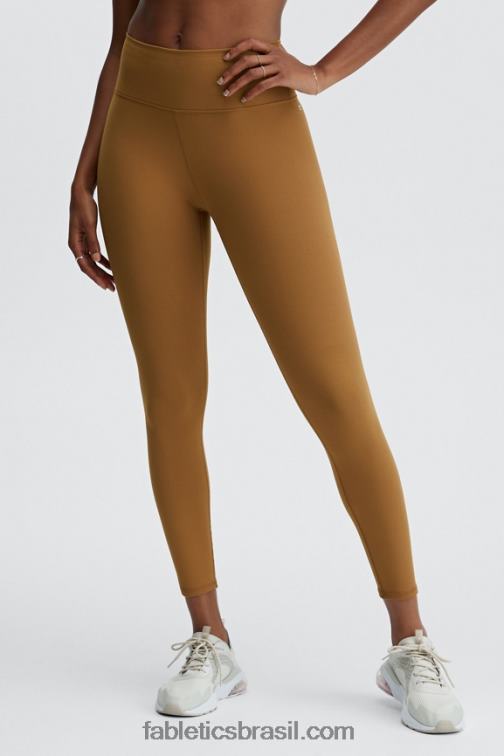 Fabletics outono/aveia 420HR851 boost powerhold cintura alta 7/8 legging 60 mulheres