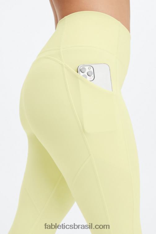 Fabletics pêra clara 420HR909 legging cintura alta oasis pureluxe 69 mulheres