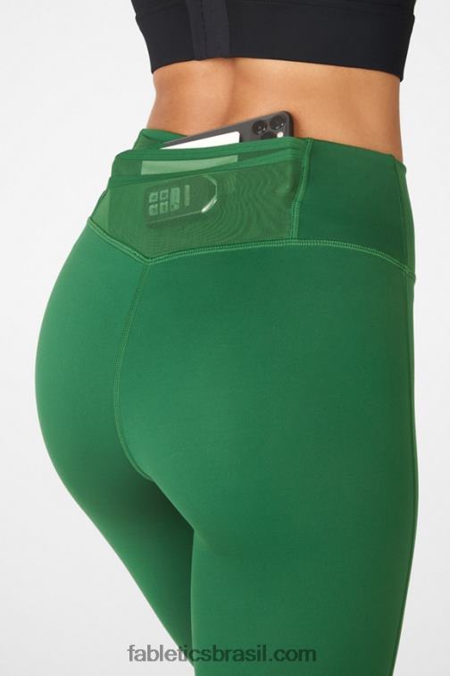 Fabletics palma verde 420HR1123 trinity motion365 legging cintura alta 81 mulheres