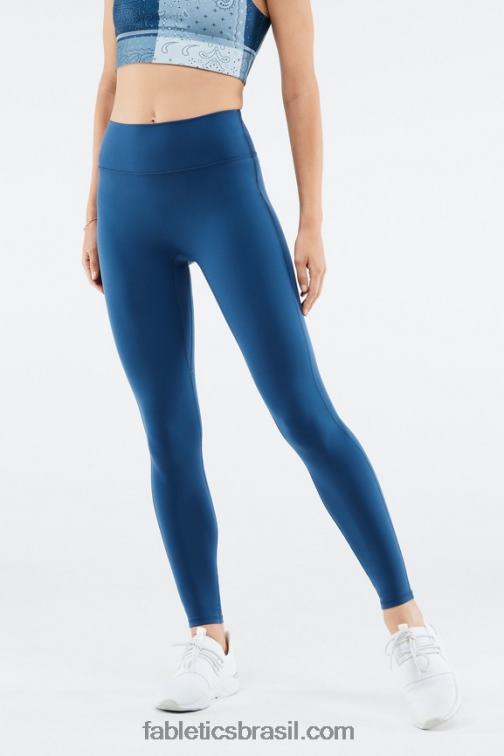 Fabletics peônia marinha 420HR1256 qualquer lugar motion365 legging cintura alta 85 mulheres