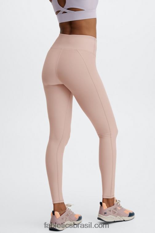 Fabletics poeira da trilha 420HR1200 legging essencial de cintura alta therma-flex mulheres