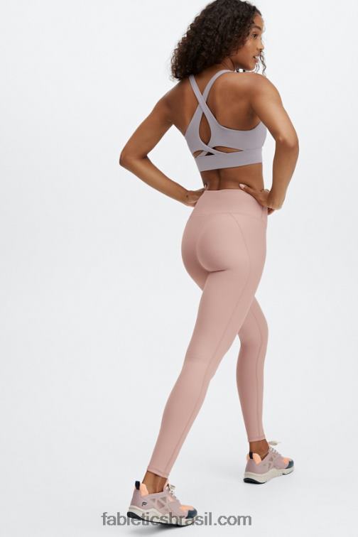 Fabletics poeira da trilha 420HR1200 legging essencial de cintura alta therma-flex mulheres