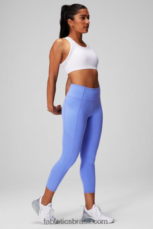 Fabletics ponche de pervinca 420HR958 capri cintura alta oasis mulheres
