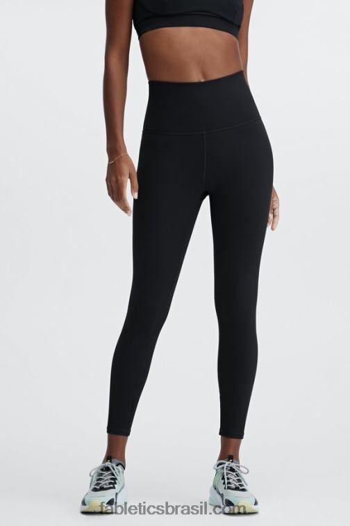 Fabletics preto 420HR1011 definir legging powerhold ultra hw 7/8 mulheres