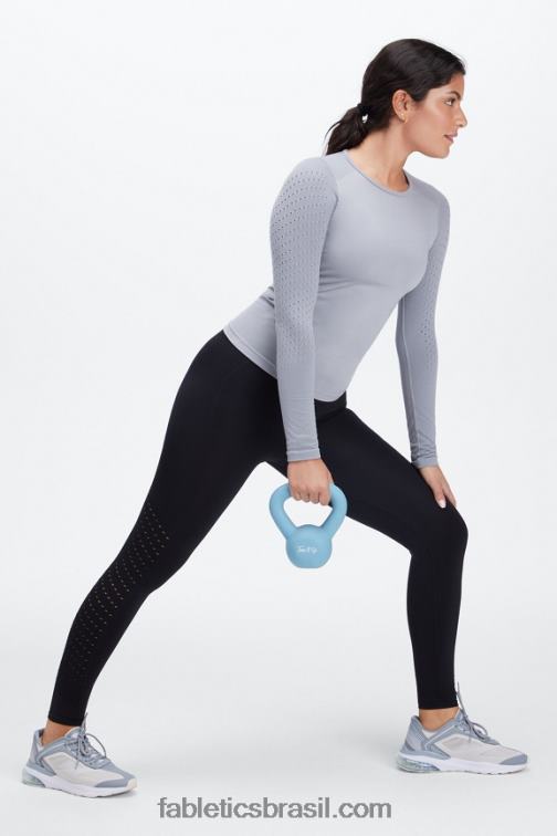 Fabletics preto 420HR1170 legging cintura alta eco sync 7/8 mulheres
