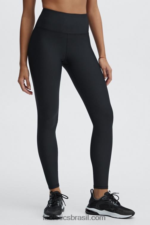 Fabletics preto 420HR1198 legging essencial de cintura alta therma-flex mulheres