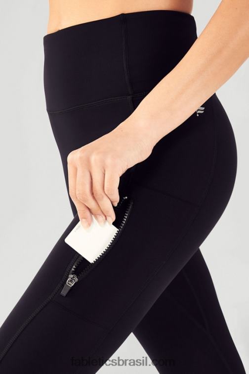 Fabletics preto 420HR1275 legging utilitária trinity motion365 hw mulheres
