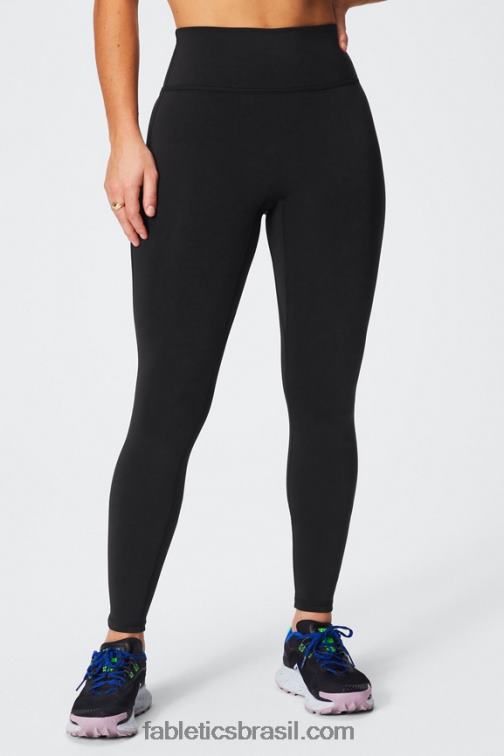 Fabletics preto 420HR945 qualquer lugar motion365+ legging de cintura alta mulheres