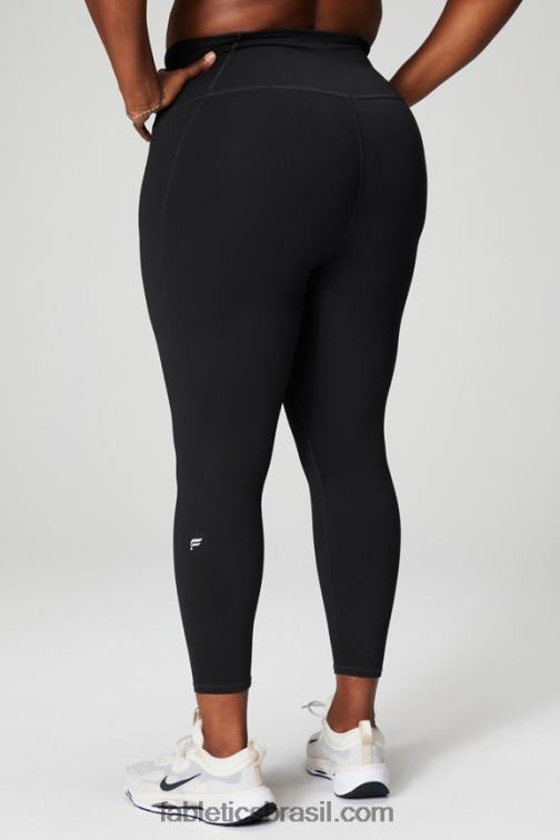 Fabletics preto 420HR946 qualquer lugar motion365+ legging de cintura alta mulheres