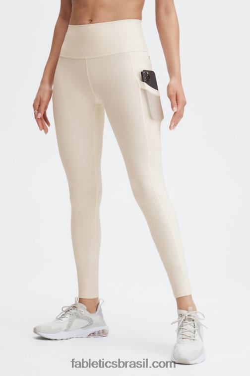 Fabletics preto/multi 420HR739 legging cintura alta powerhold on-the-go 39 mulheres