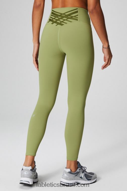 Fabletics rabeca/fronda 420HR841 legging 7/8 cintura alta boost powerhold 58 mulheres