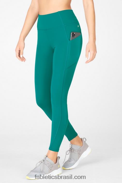Fabletics raso 420HR913 legging cintura alta oasis pureluxe 70 mulheres