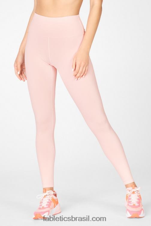 Fabletics rosa pérola 420HR980 define legging cintura alta powerhold 75 mulheres