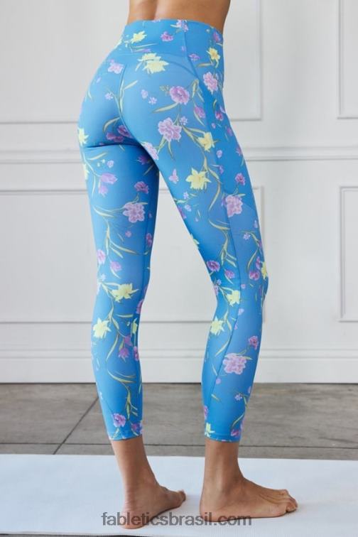 Fabletics sonho de narciso 420HR784 legging oasis pureluxe cintura alta 7/8 48 mulheres
